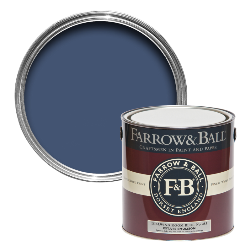 Farrow & Ball Peintures Farrow Ball Drawing Room Blue 253