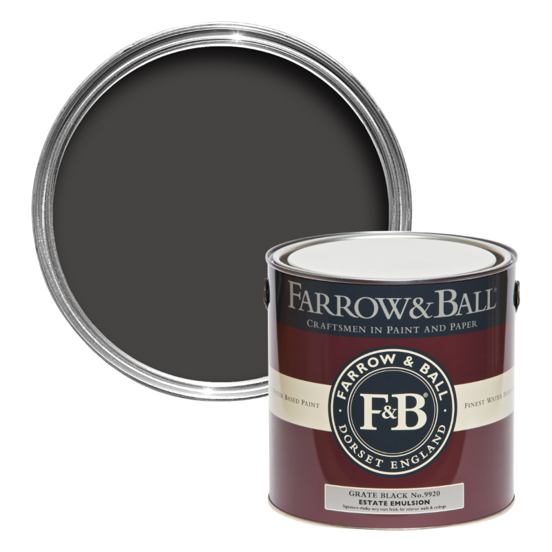 Farrow & Ball Peintures Farrow Ball Grate Black 9920