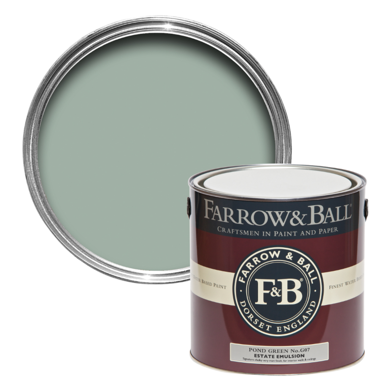 Farrow & Ball Farrow Ball couleurs Pond Green G 7