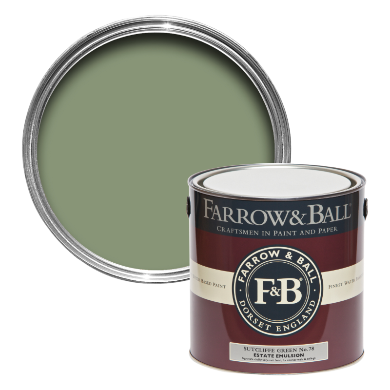 Farrow & Ball Couleurs Farrow Ball Sutcliffe Green 78