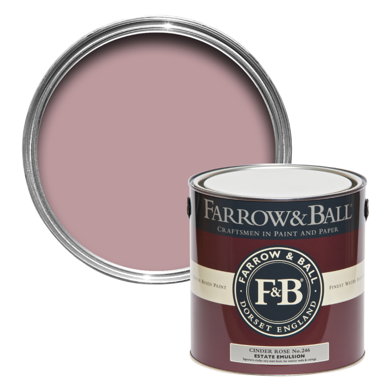 Farrow & Ball Farrow Ball couleurs rose Cinder Rose 246