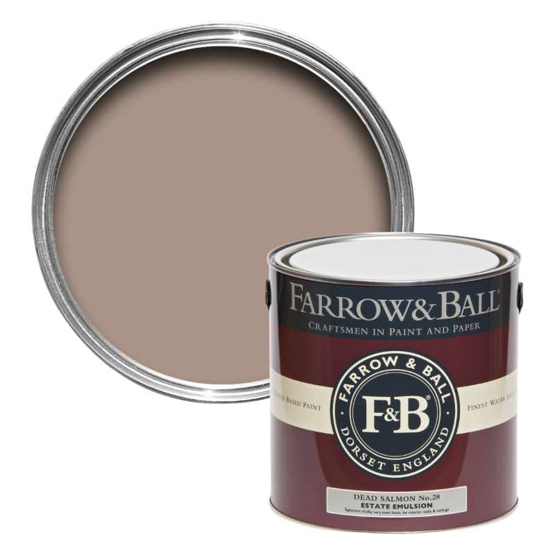 Farrow & Ball Farrow Ball Couleurs Beige Rouge Dead Salmon 28