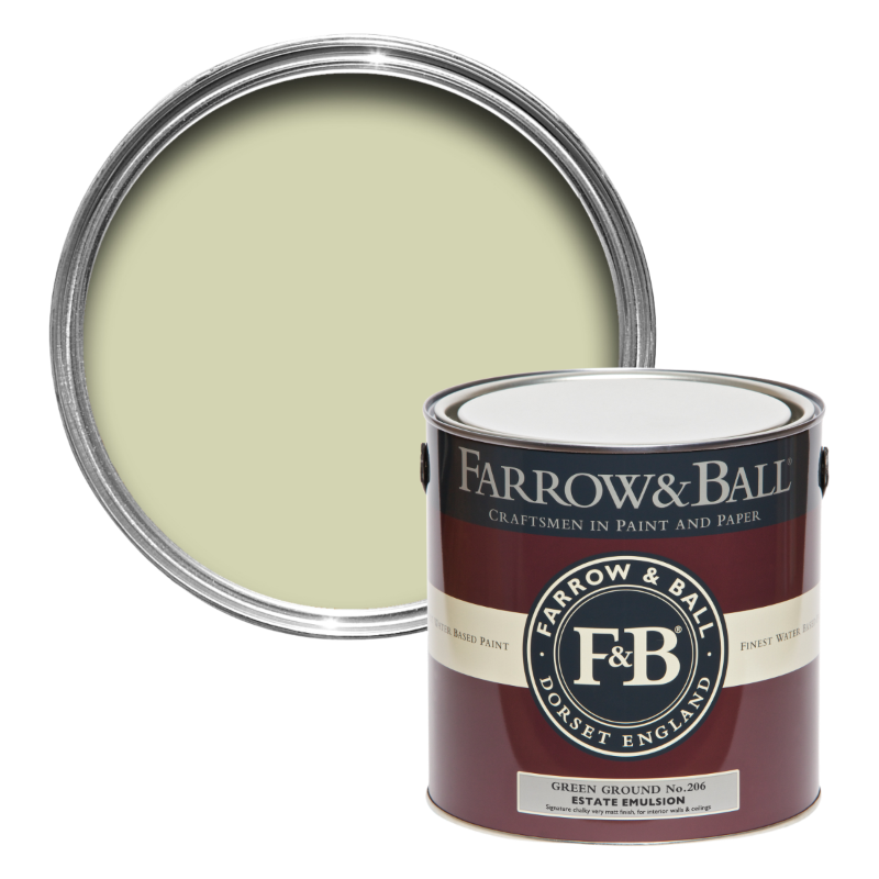 Farrow & Ball Farrow Ball Couleurs Vert Green Ground 206