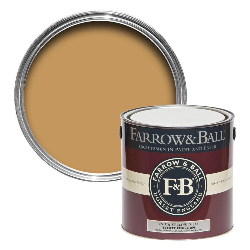 Farrow & Ball Farrow Ball couleurs jaune India Yellow 66