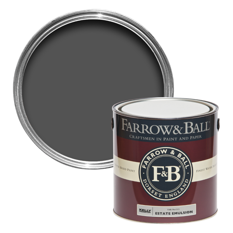 Farrow & Ball Farrow Ball Couleurs Kelly Wearstler Gris Noir Tar CC 1