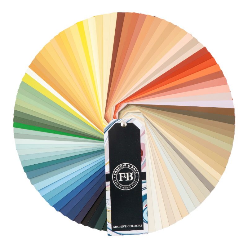 Farrow & Ball F+B Farrow Ball Archive Colour Book Nuancier Archive Fan