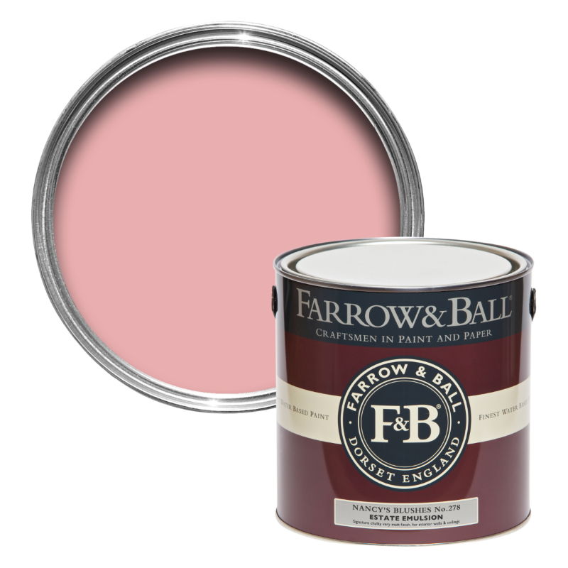 Farrow & Ball Farrow Ball couleurs rose Nancy s Blushes 278