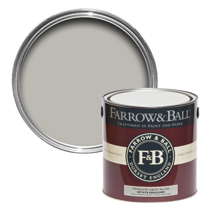 Farrow & Ball Farrow Ball Couleurs Gris Blanc Pavilion Gray 242