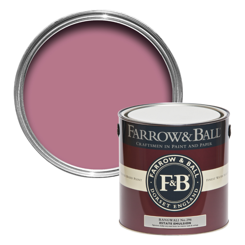 Farrow & Ball Farrow Ball Couleurs Rouge Rose Rangwali 296