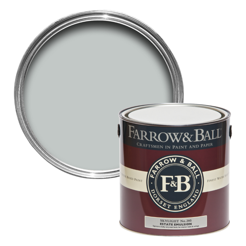 Farrow & Ball Farrow Ball Couleurs Blanc Bleu Skylight 205