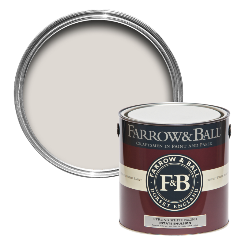 Farrow & Ball Farrow Ball Couleurs Beige Blanc Clair Strong White 2001