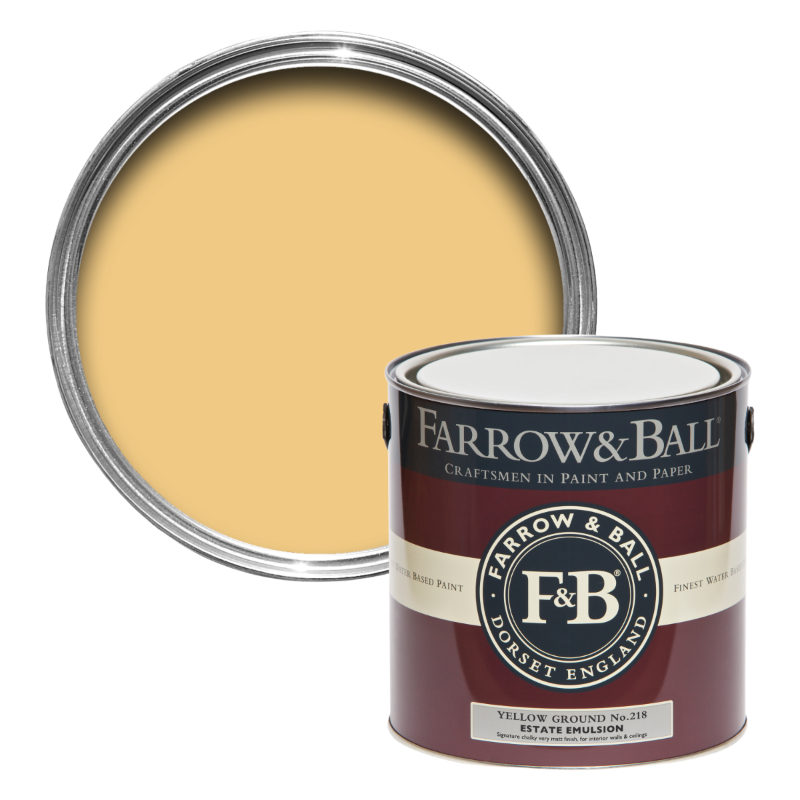 Farrow & Ball Farrow Ball couleurs jaune Yellow Ground 218