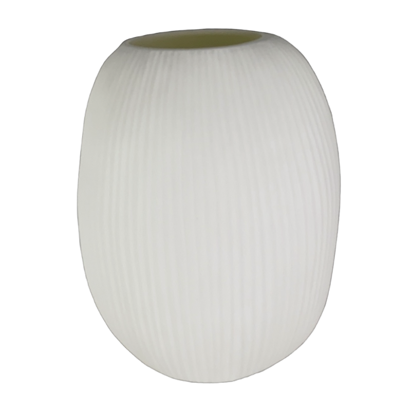 Guaxs Vase Nagaa Opal Blanc