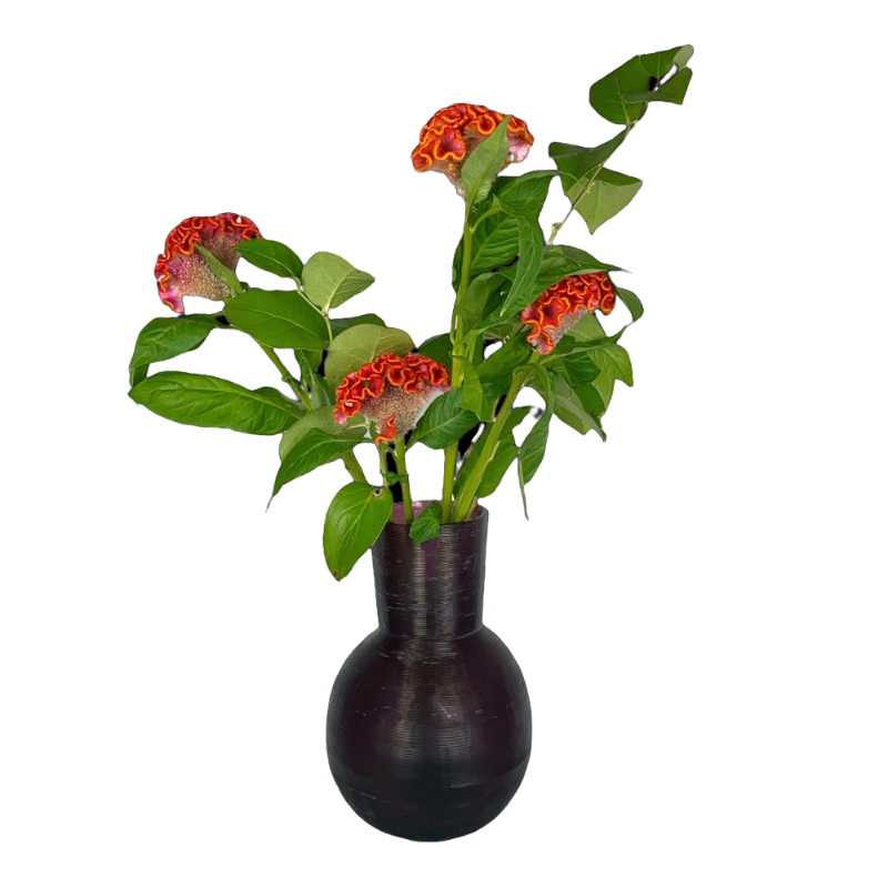 Guaxs Vase Yeola Amethyst Violet M