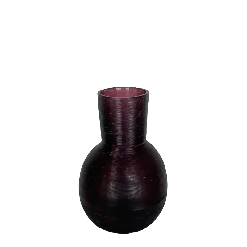 Guaxs Vase Yeola Amethyst Viollet M