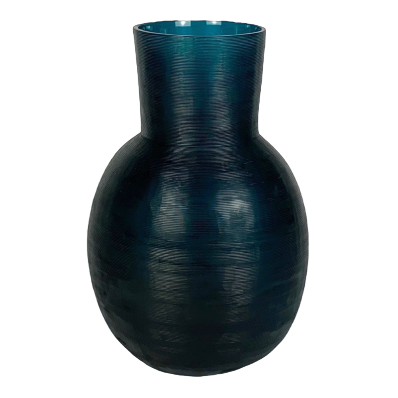Guaxs Vase Yeola Petrol Turquoise L