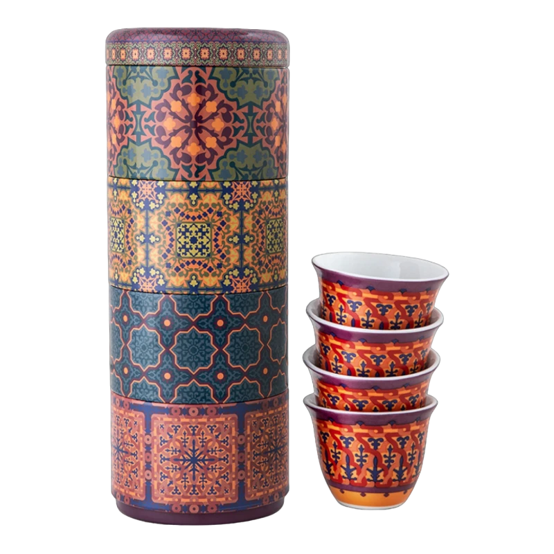 Images d'Orient Tasse à espresso Vaisselle Boîte Vagabonde