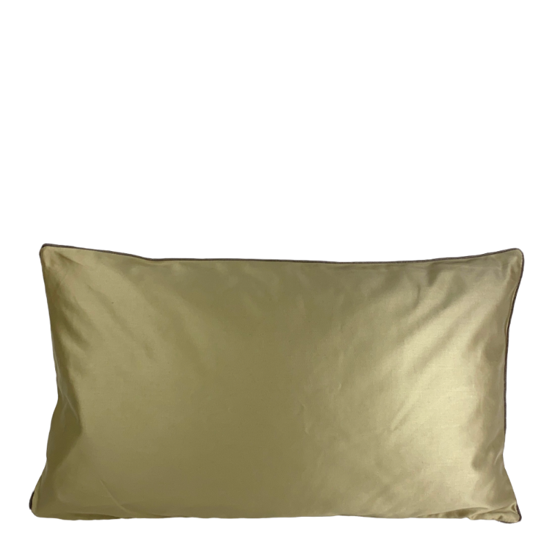 Iosis Coussin Uni Satin Vert