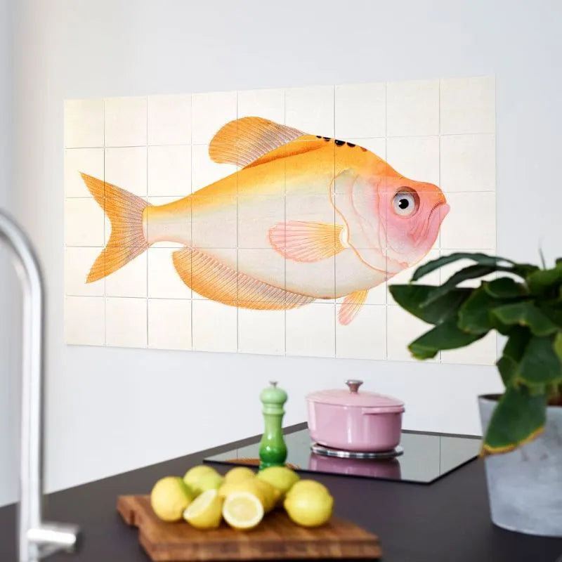 IXXI Yellow Fish Tableau mural