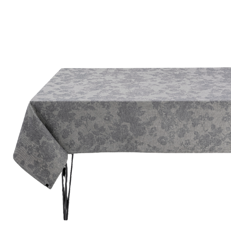 Le Jacquard Francais Nappe Casual Ardoise Gris