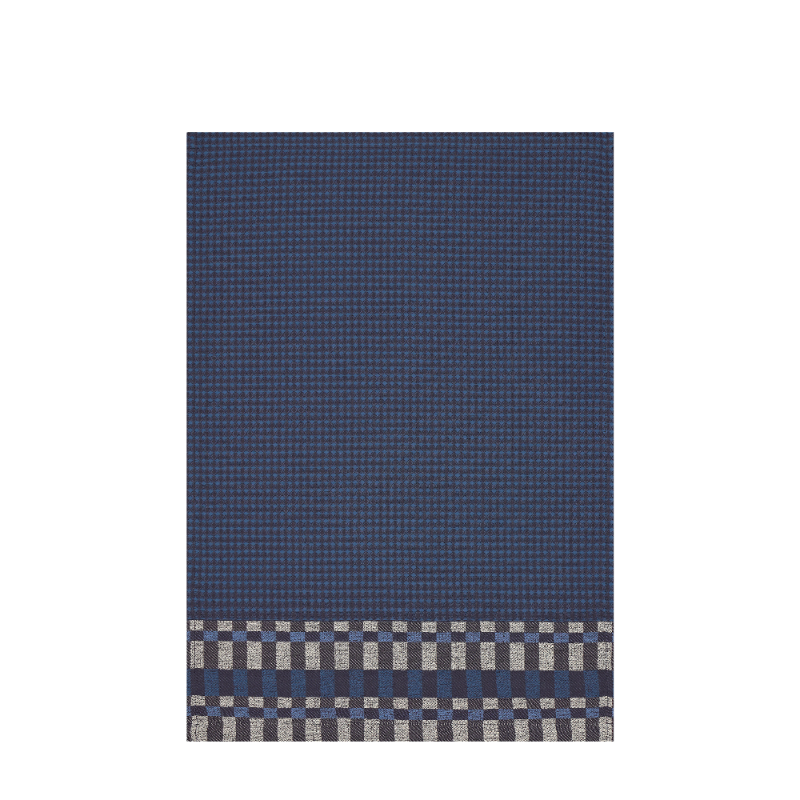 Le Jacquard Francais Torchon Origin Denim bleu