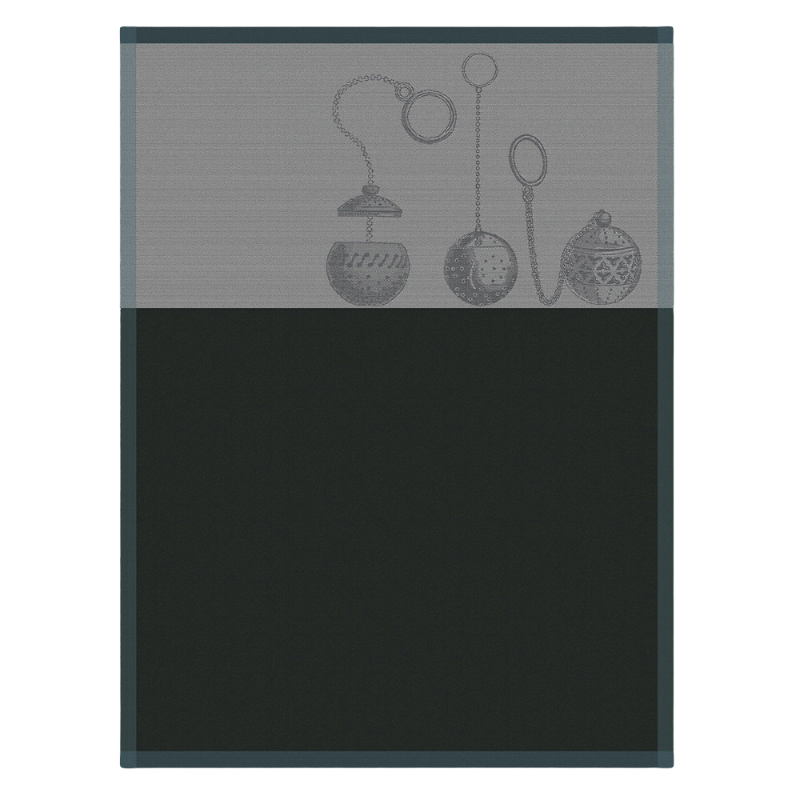 Le Jacquard Francais Torchon Infusion Argenté Gris