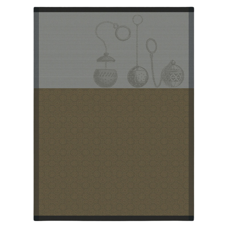 Le Jacquard Francais Torchon Infusion Doré Or