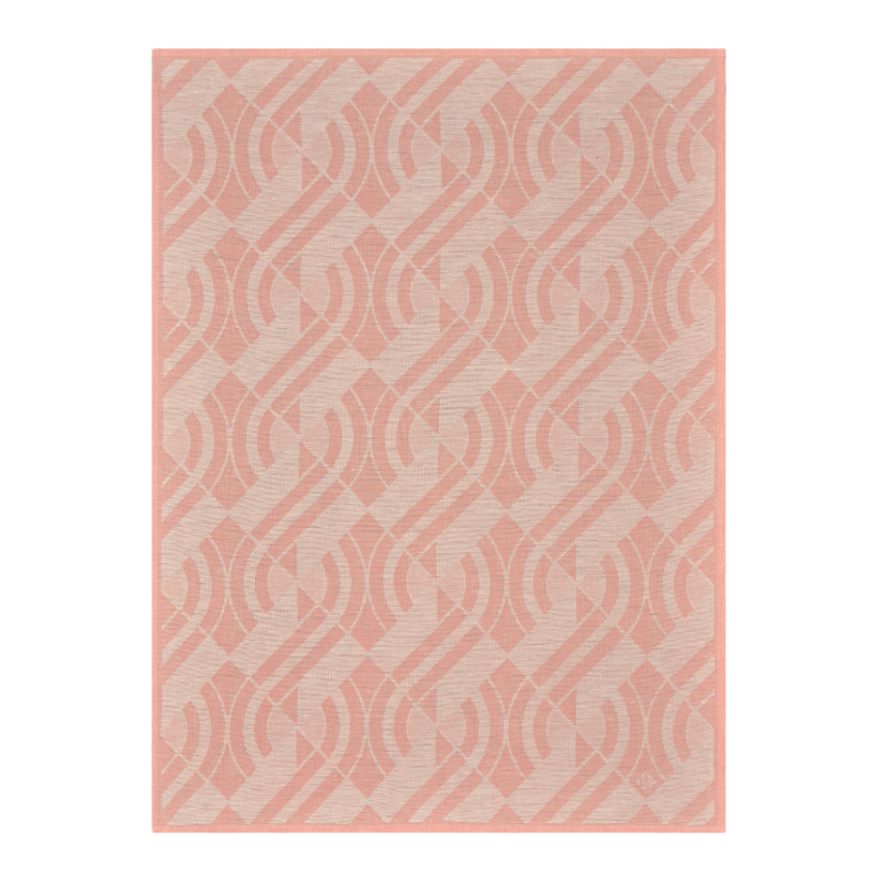 Le Jacquard Francais Torchon à vaisselle Linge Neo Tourmaline Rose Pink