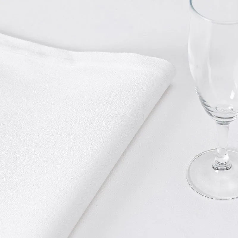 Le Jacquard Francais Nappe Uni Blanc Granite
