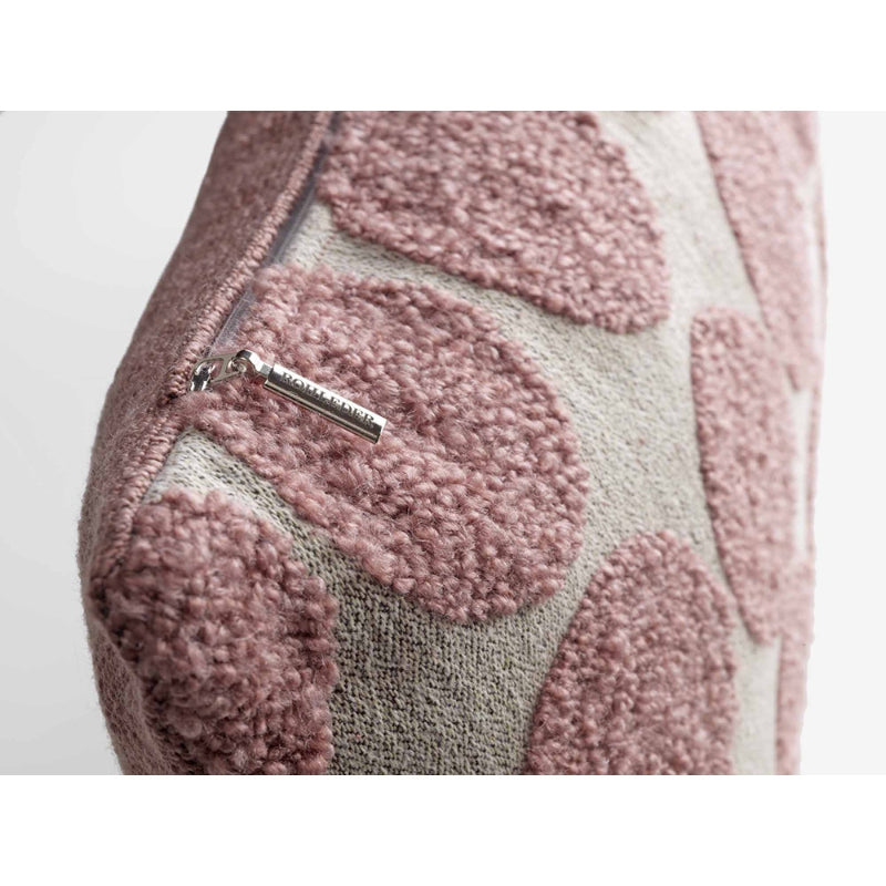 Rohleder Home Collection Coussin Mega Dots Rosé Rose