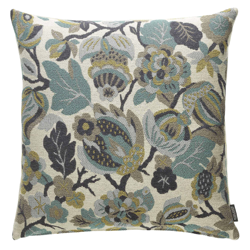 Rohleder Home Collection Coussin Vermont Indian Summer Bleu Gris Beige