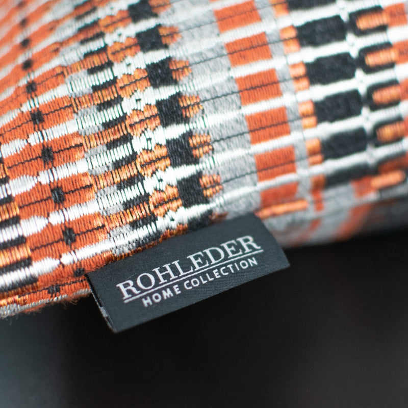 Rohleder Home Collection Coussin Arcade Orange