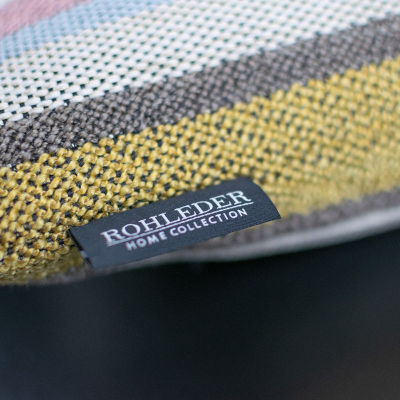 Rohleder Home Collection Coussin Hampton Rainbow