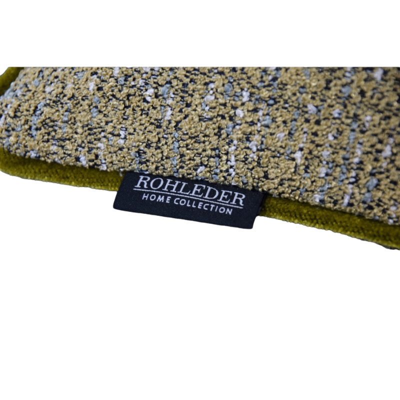 Rohleder Home Collection Coussin Jacky O Jaune Vert