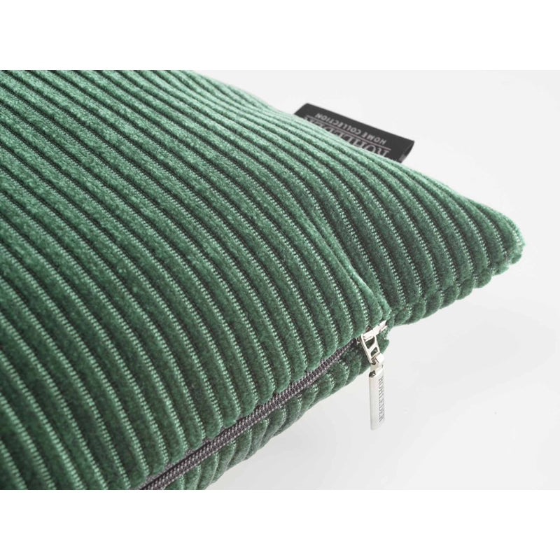 Rohleder Home Collection Coussin Lounge Velours vert
