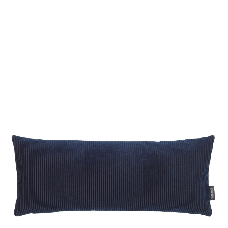 Rohleder Home Collection Coussin Lounge Velours bleu royal
