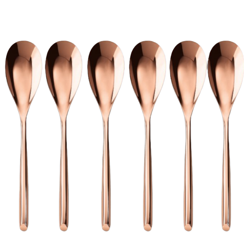 Sambonet Bamboo Copper Cuillère à espresso Cuillère à moka