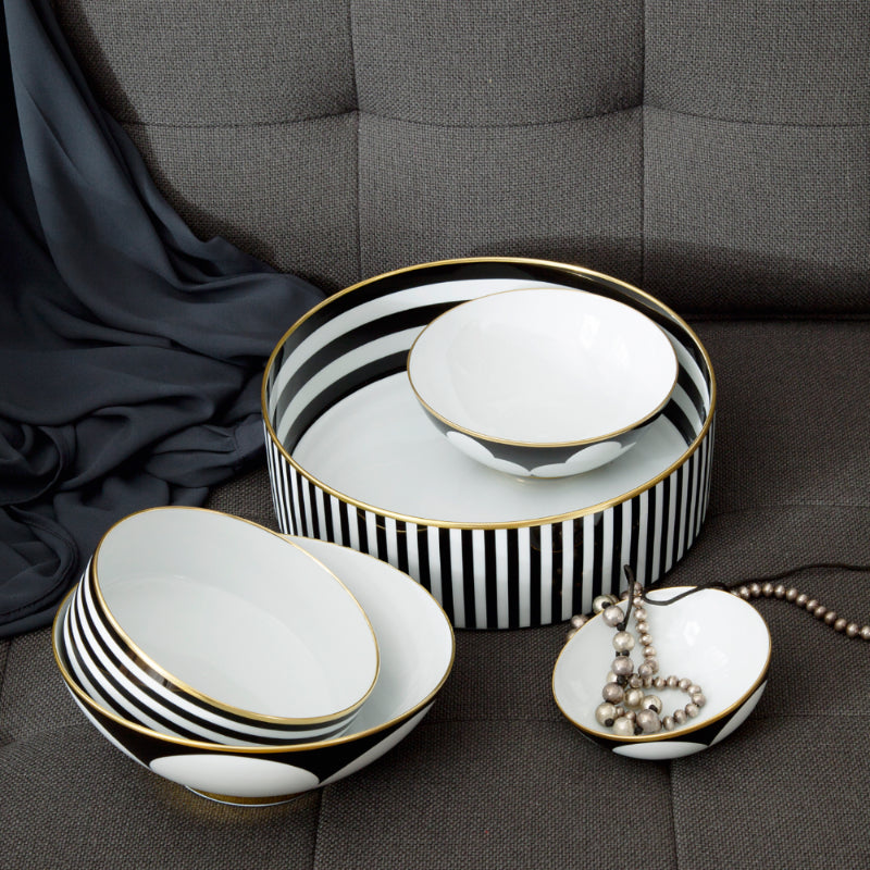 SIEGER by Fürstenberg Porcelaine Ca d'Oro Coupe XL