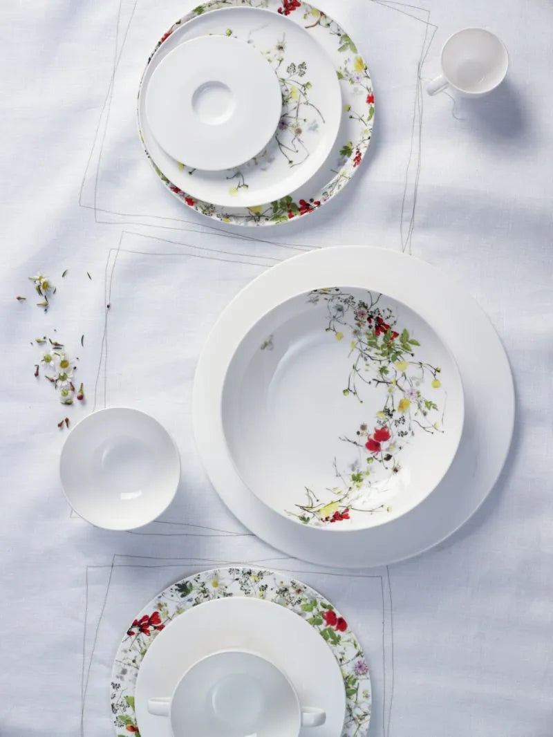 Rosenthal Fleurs Sauvages Vaisselle Porcelaine Assiette à déjeuner 21 cm Coup