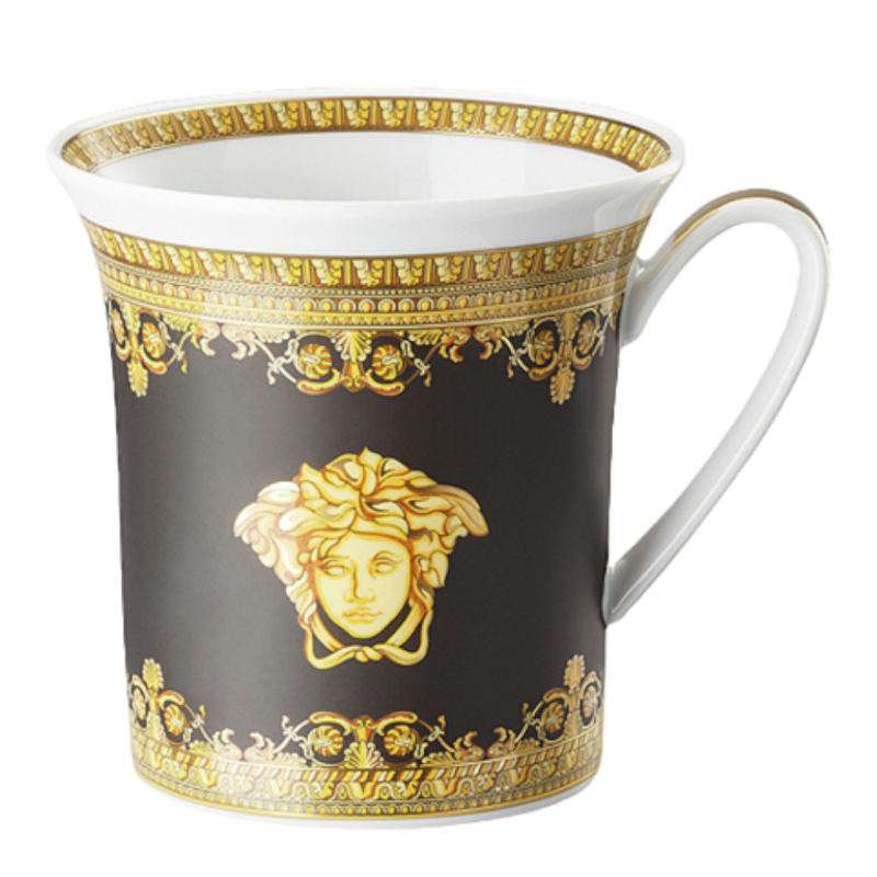 Versace By Rosenthal Vaisselle Baroque Nero Mug