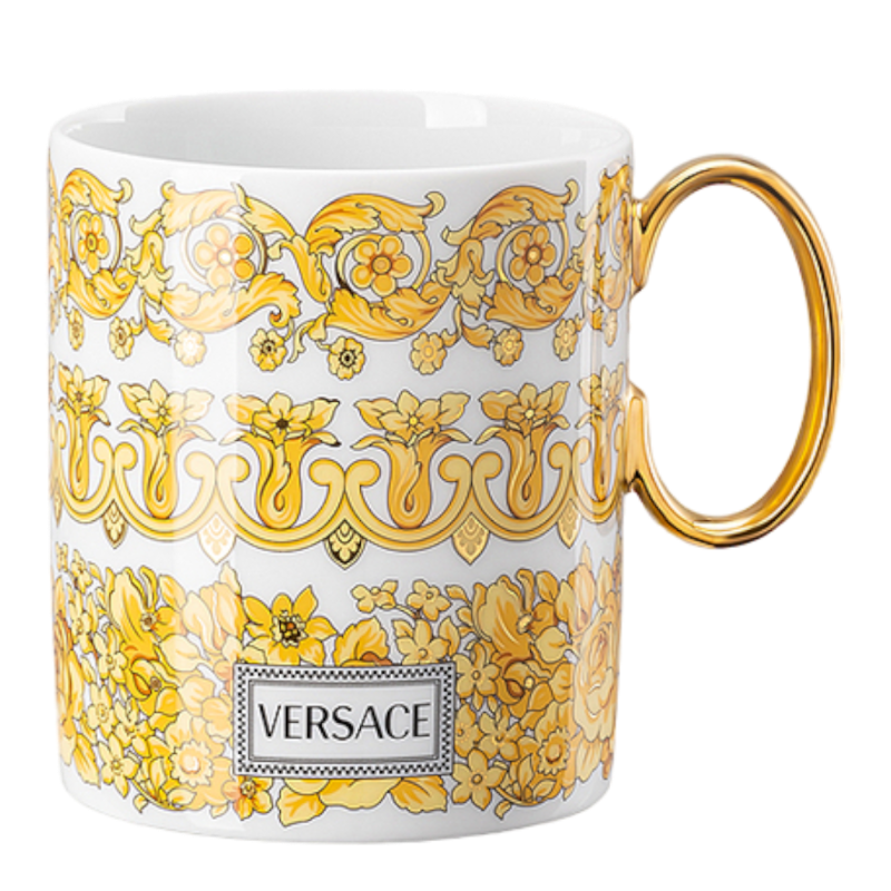 Versace By Rosenthal Vaisselle Medusa Rhapsody Mug