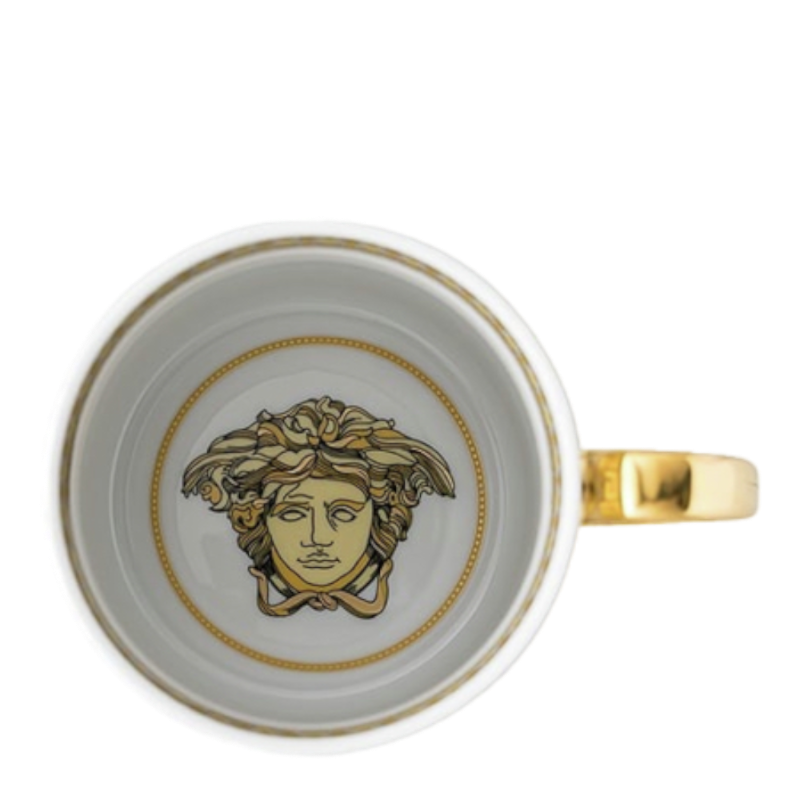 Versace By Rosenthal Vaisselle Virtus Gala White Mug