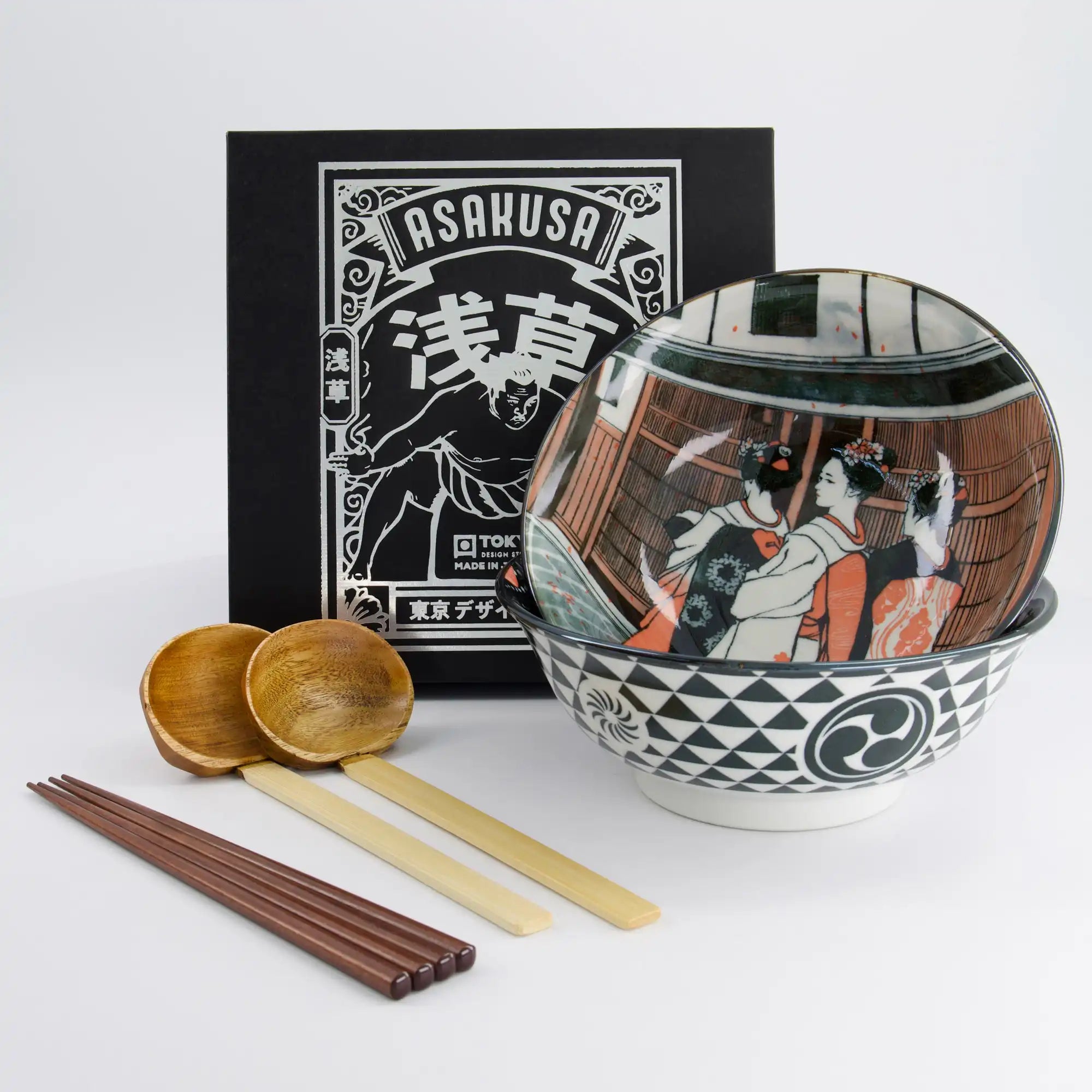 Set Ramen Asakusa Ramen Tokyo Design Studio
