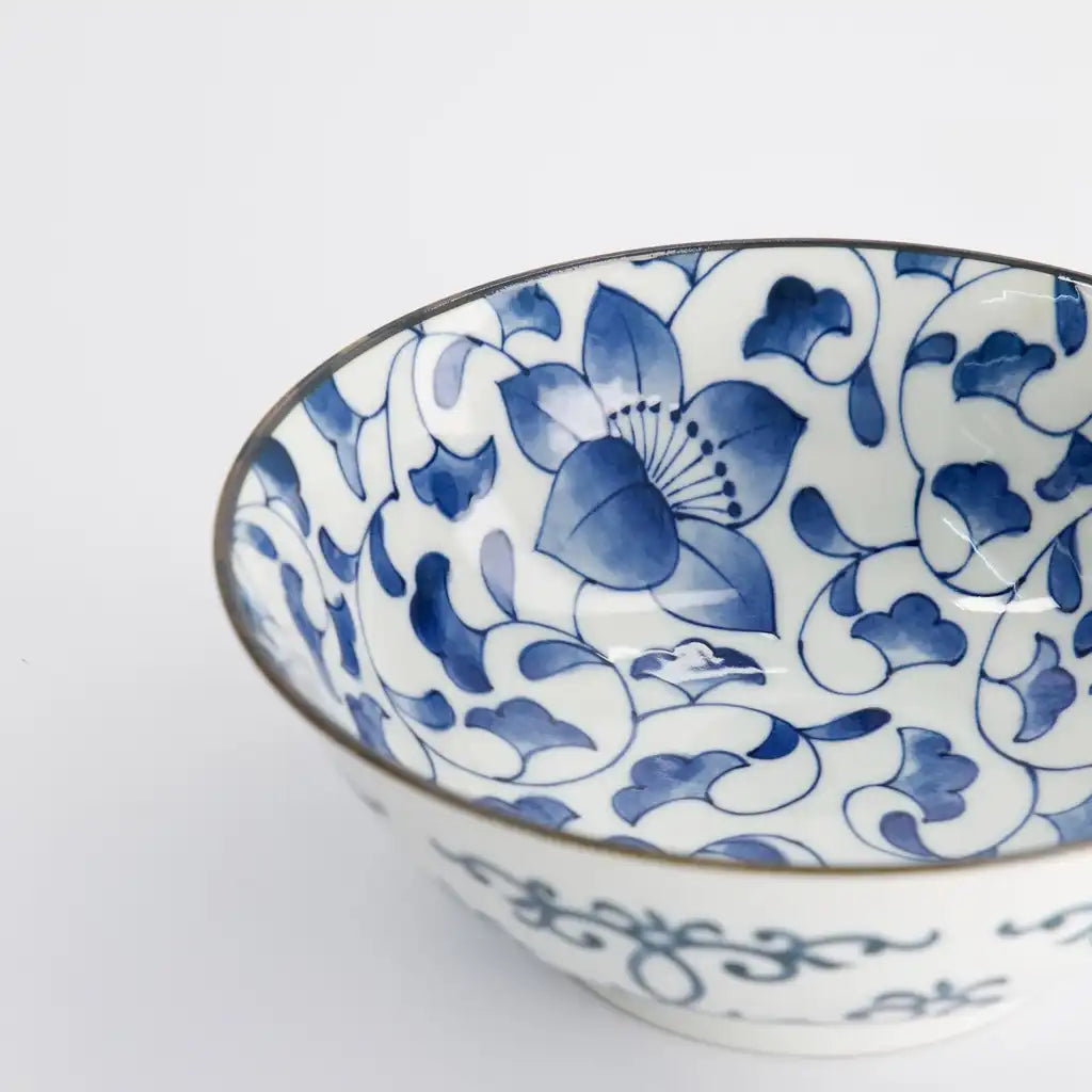 Flower Ramen Set cadeau bleu Tokyo Design Studio