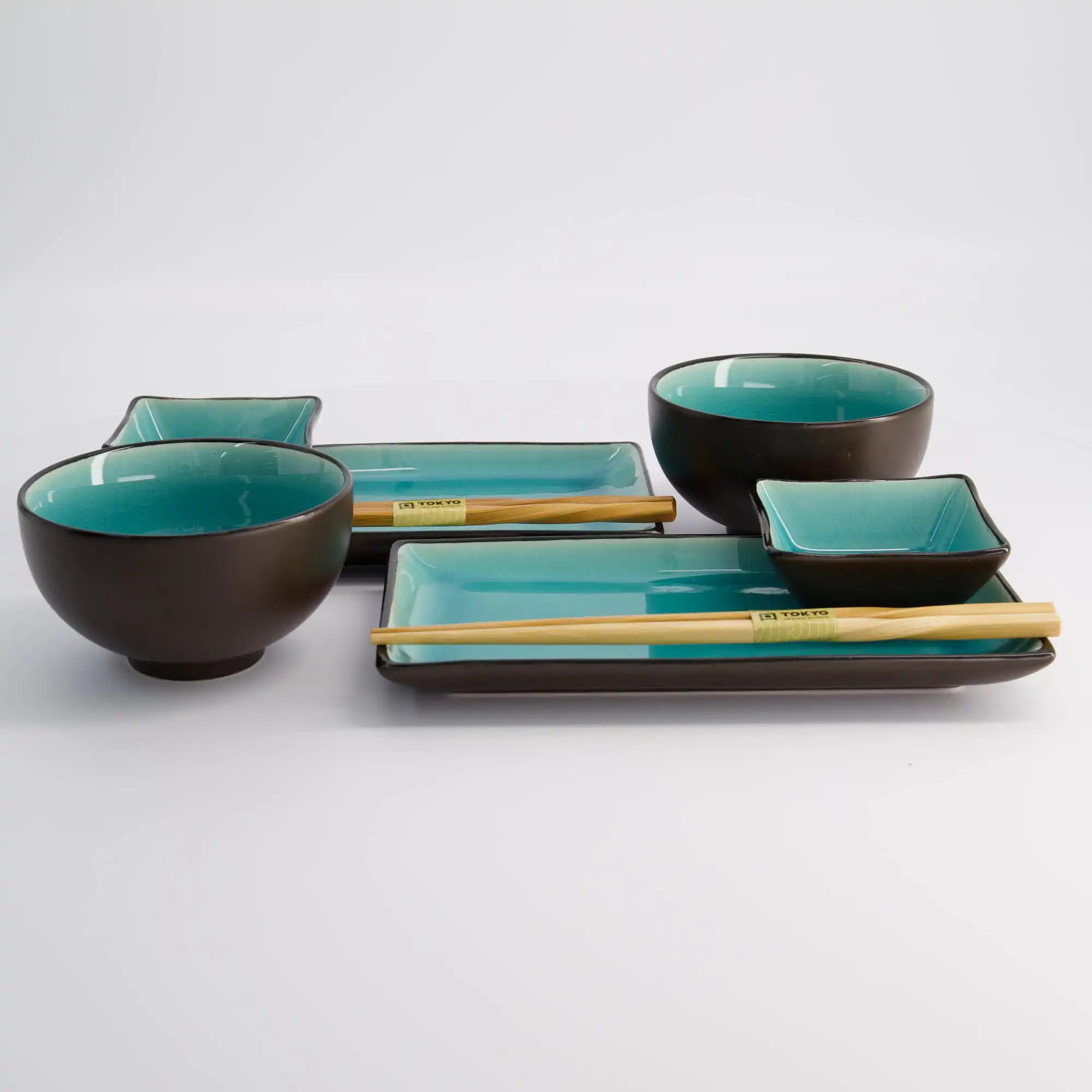 Glassy turquoise Set cadeau Tokyo Design Studio