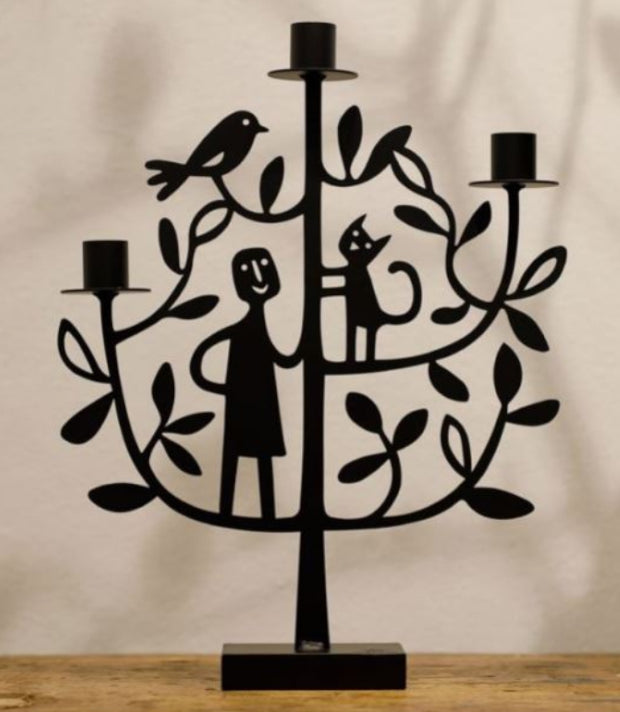 Bengt et Lotta Bougeoir Cat In The Tree