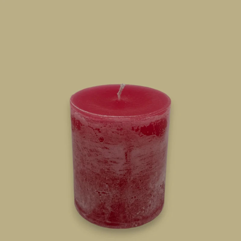 Dekocandle Bougie cylindrique Fuchsia C20737