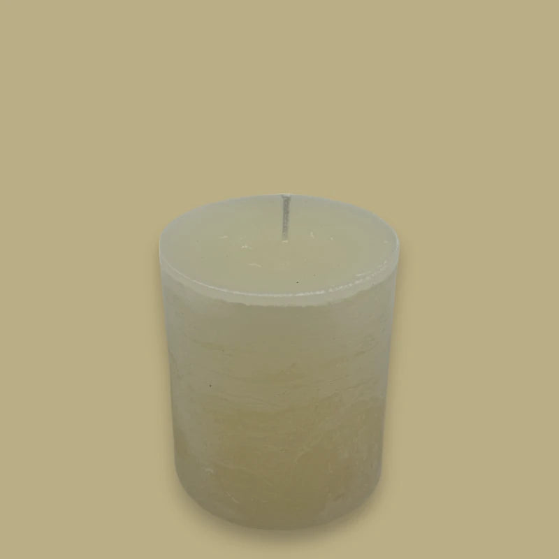 Dekocandle Bougie cylindrique Ivory C20709