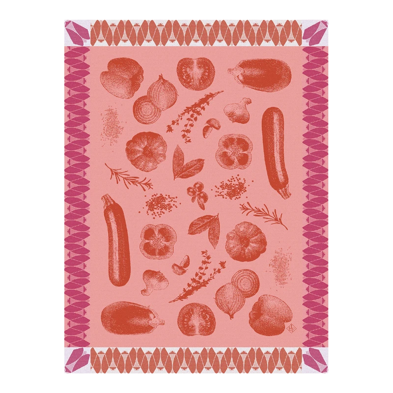 Torchon Le Jacquard Francais Ratatouille Tomate 29287