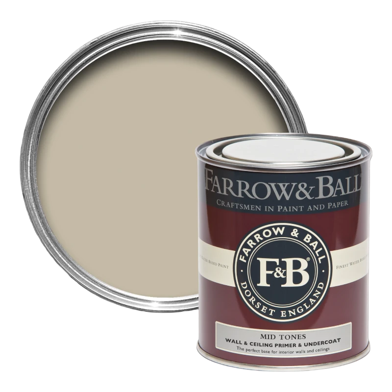 Farbtupfer Farrow & Ball Farrow Ball F+B Accessoires Apprêt mural Mid Tones